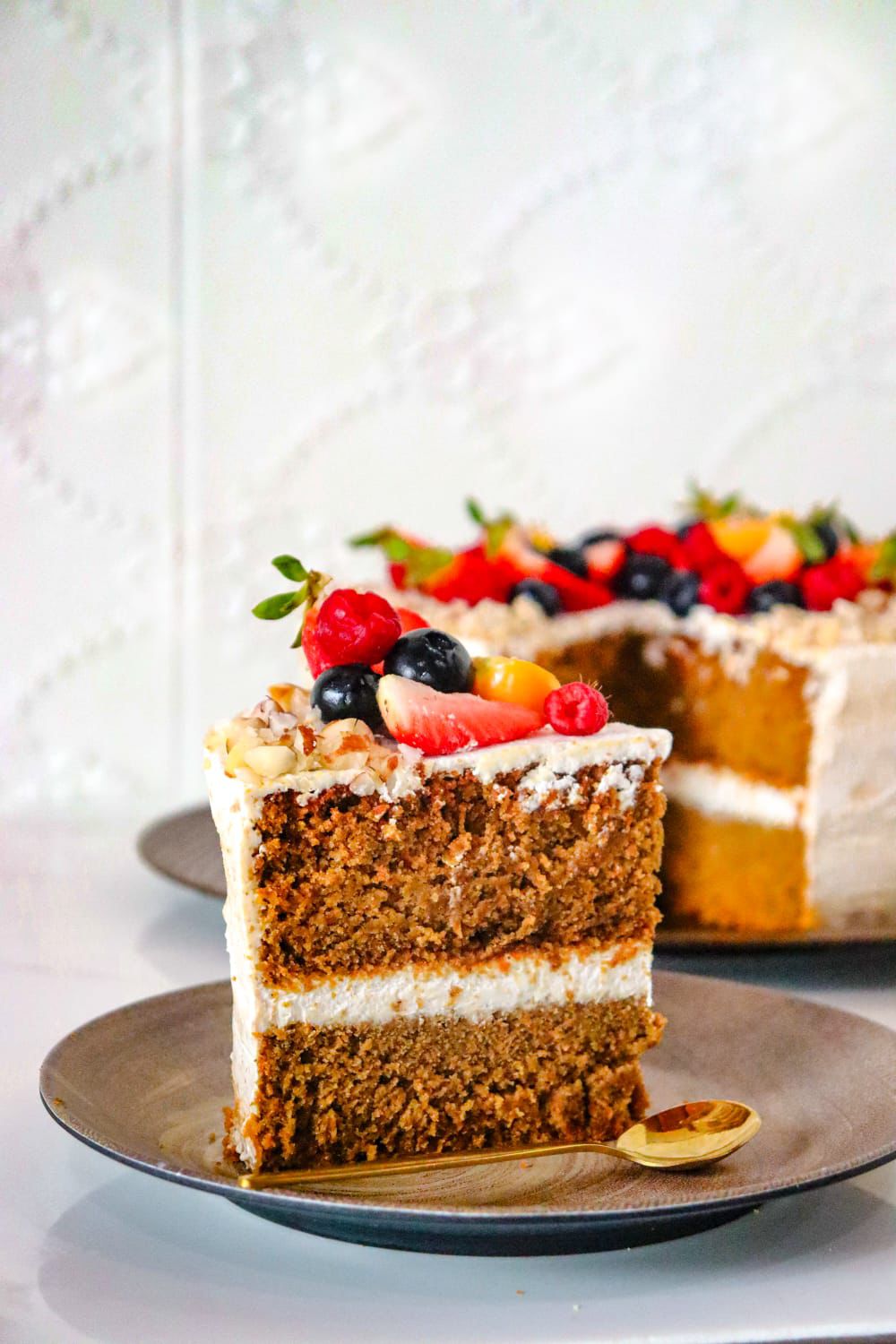 CARROT CAKE SALUDABLE