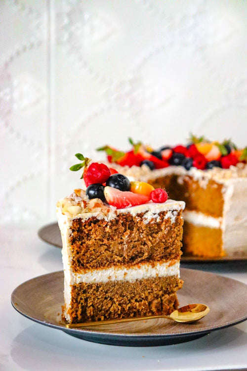 CARROT CAKE SALUDABLE